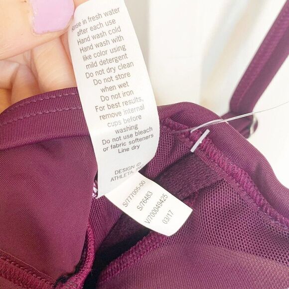 Athleta Women’s Wild Bloom Marrakesh Tankini Top Or Swim Dress NWT $89 32 B/C - Picture 7 of 12